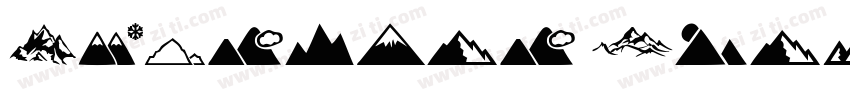 Mountain Bridge Reg字体转换
